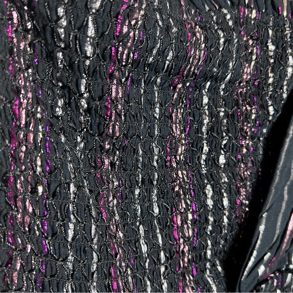 NWOT FARM Rio Lurex Stripes Mini Dress. Size Small - Picture 9 of 13